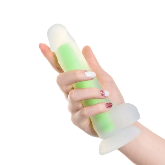 Фаллос Glow Beyond, зеленый