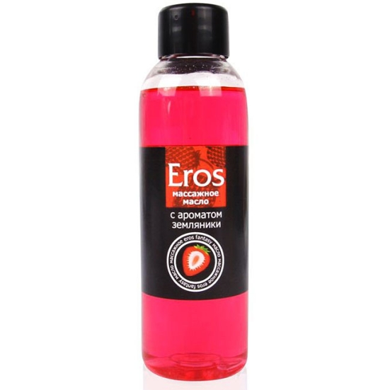 Массажное масло Eros Fantasy - земляника