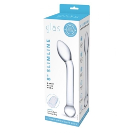 Фаллос из стекла Glas 8" Slimline G-Spot