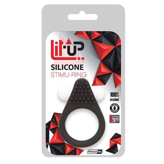 Виброкольцо Lit-Up Silicone Stimu-Ring