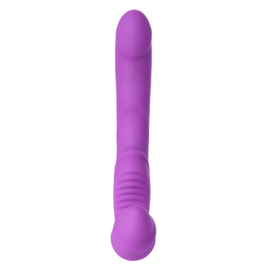 Страпон безремневой Double Dipper с вибрацией