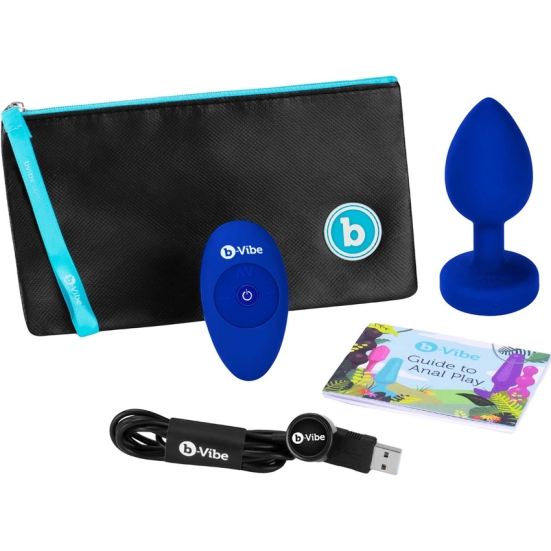 Вибро-пробка Vibrating Jewel Plug L/XL